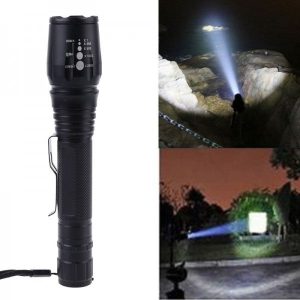 Lanterna Tática LED Zoom Potente