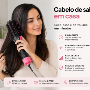 ✨ Loovo AirBrush Pro 3 em 1 | Cabelo de Salão em Casa